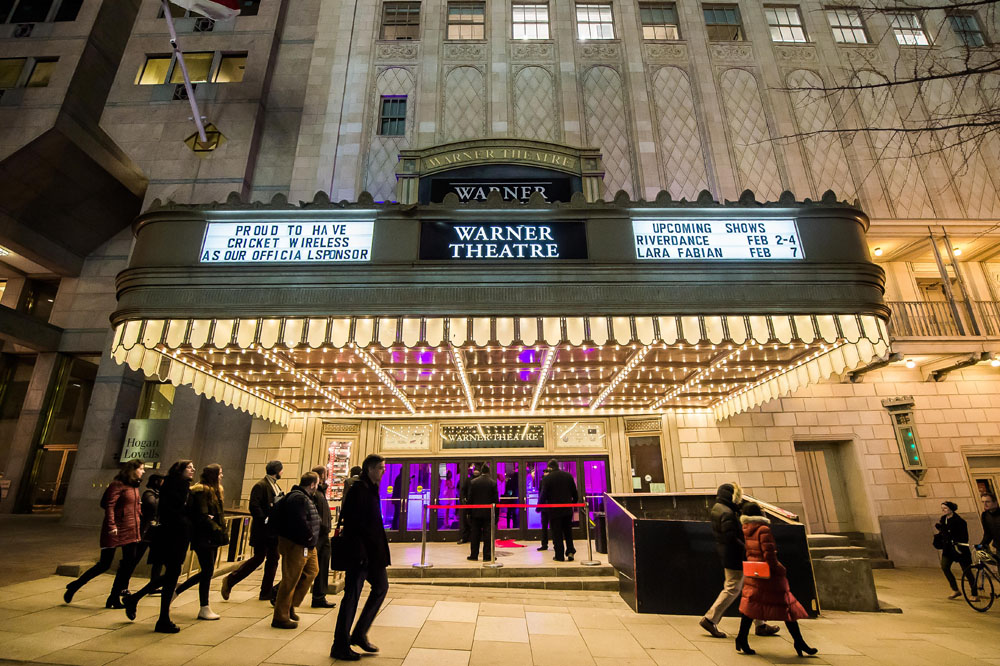 Rent Warner Theatre in Washington DC | Live Nation Special Events